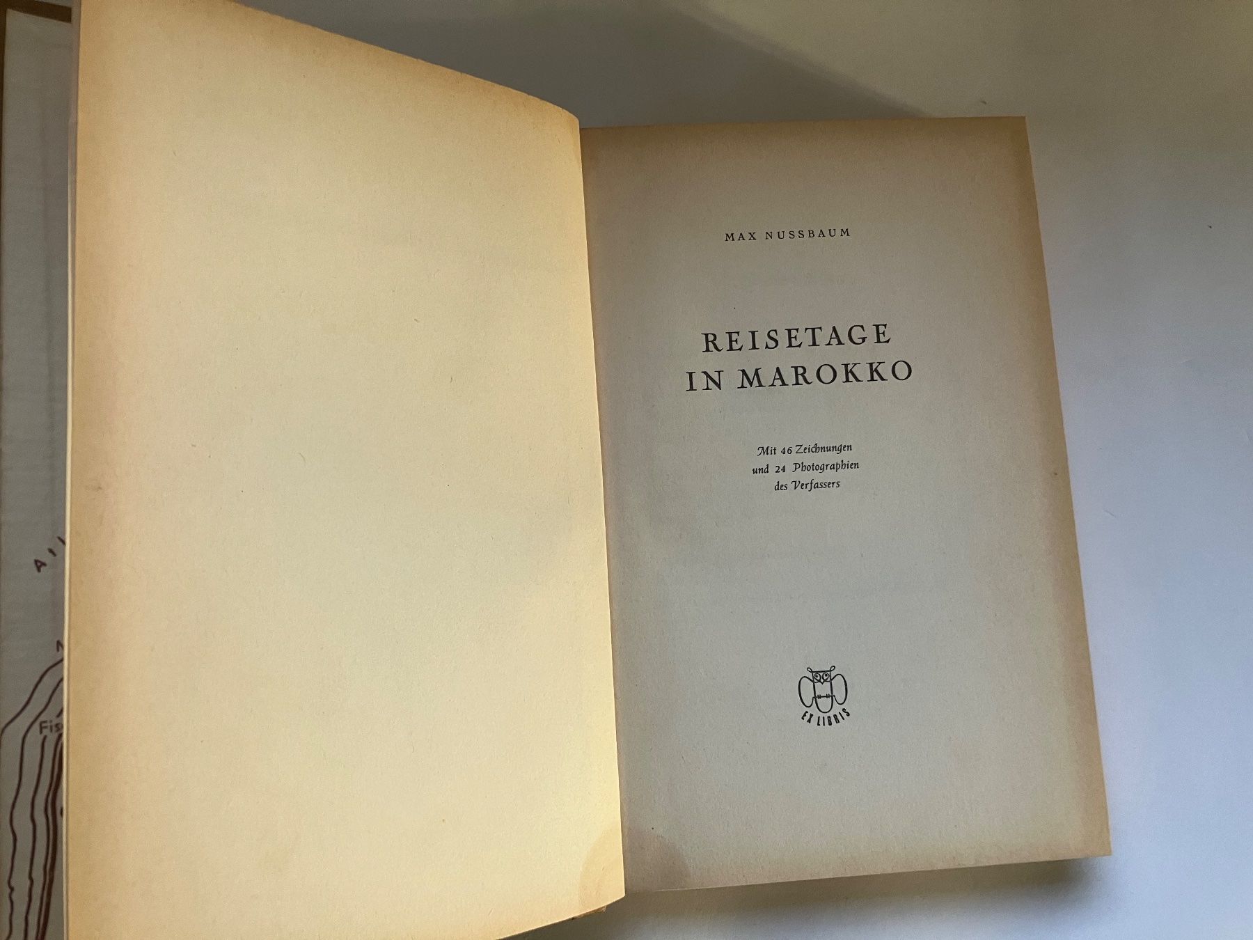 Libri: Max Nussbaum Reisetage in Marokko – Usato da ZUERICH venduto da Carolus1 3
