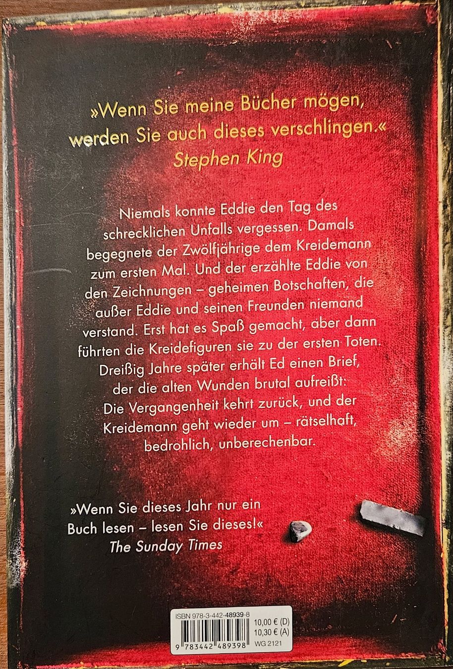 Libri: C. J. Tudor - Der Kreidemann – Usato da Hinwil venduto da brucha01 1