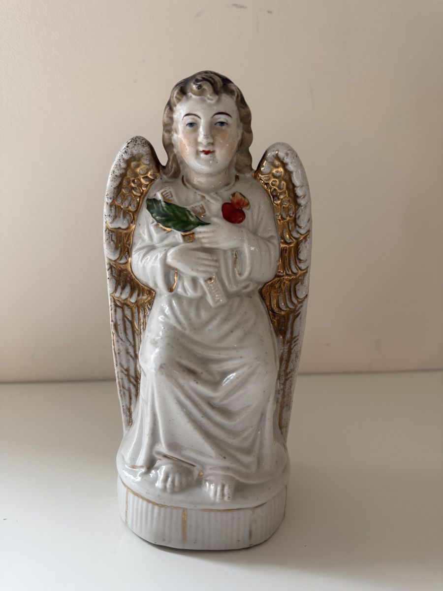 Figurines: Antike Engelsfigur / Schutzengel ca 1920 – D'occasion à Gossau SG par sushifactory
