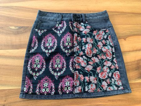DESIUGAL cooler Jeans Minirock Jeansrock Grösse 36