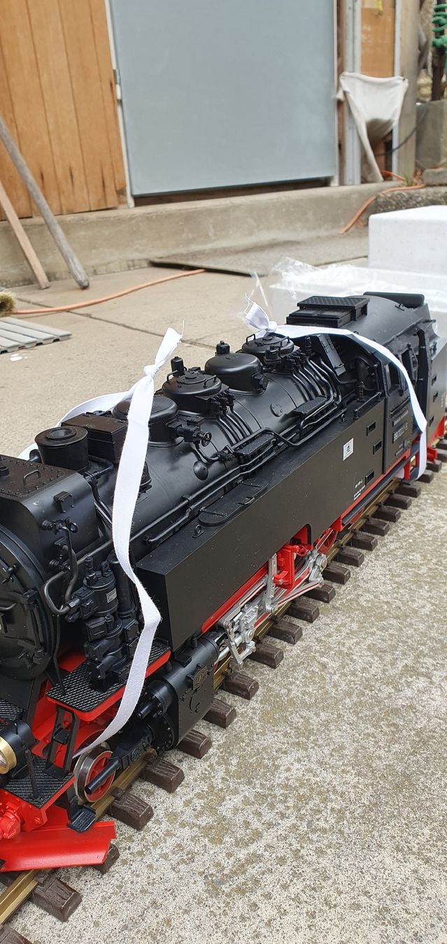 LGB Modellini di ferrovie: LGB 21812 HSB 99 7222-5 – Usato da Münsingen venduto da wd65 8