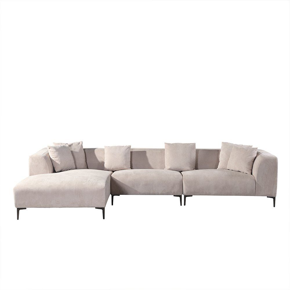Divani: 21392 - Ecksofa TORINO Beige Links – Nuovo e nell'imballaggio originale da Wallenwil venduto da toesstal-vertrieb 3