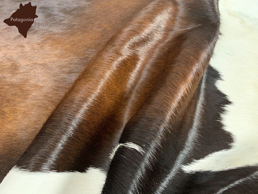 Tappeti: echtes Kuhfell Teppich exotic tricolor – Nuovo e nell'imballaggio originale da Arbedo venduto da patagonialeatherrugs 2