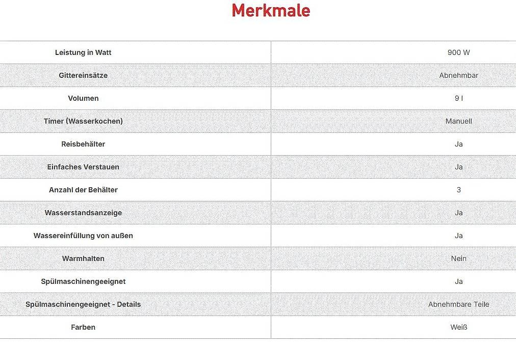 Elettrodomestici da cucina: Steamer – Usato da Kreuzlingen venduto da Speedy_59 4