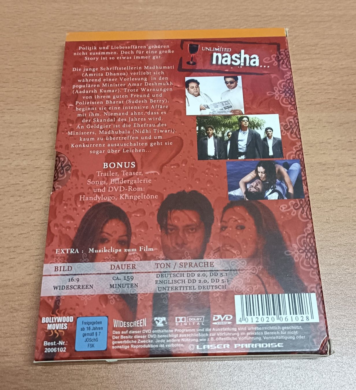 Tutti i DVDs: Unlimited Nasha... – Usato da Köniz venduto da Movieportal007 2