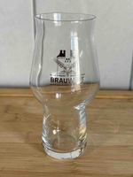 Bierglas Brauwelt Rheine Glas Kelch wie neu
