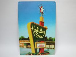 Blechschild Motel Holiday Inn