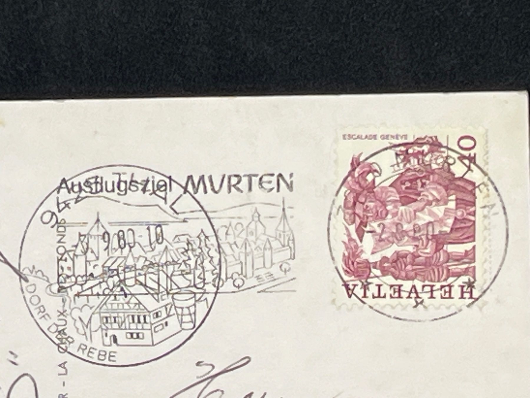 Cartoline postali: Murten / Morat – Usato da Widnau venduto da Brusi9 1