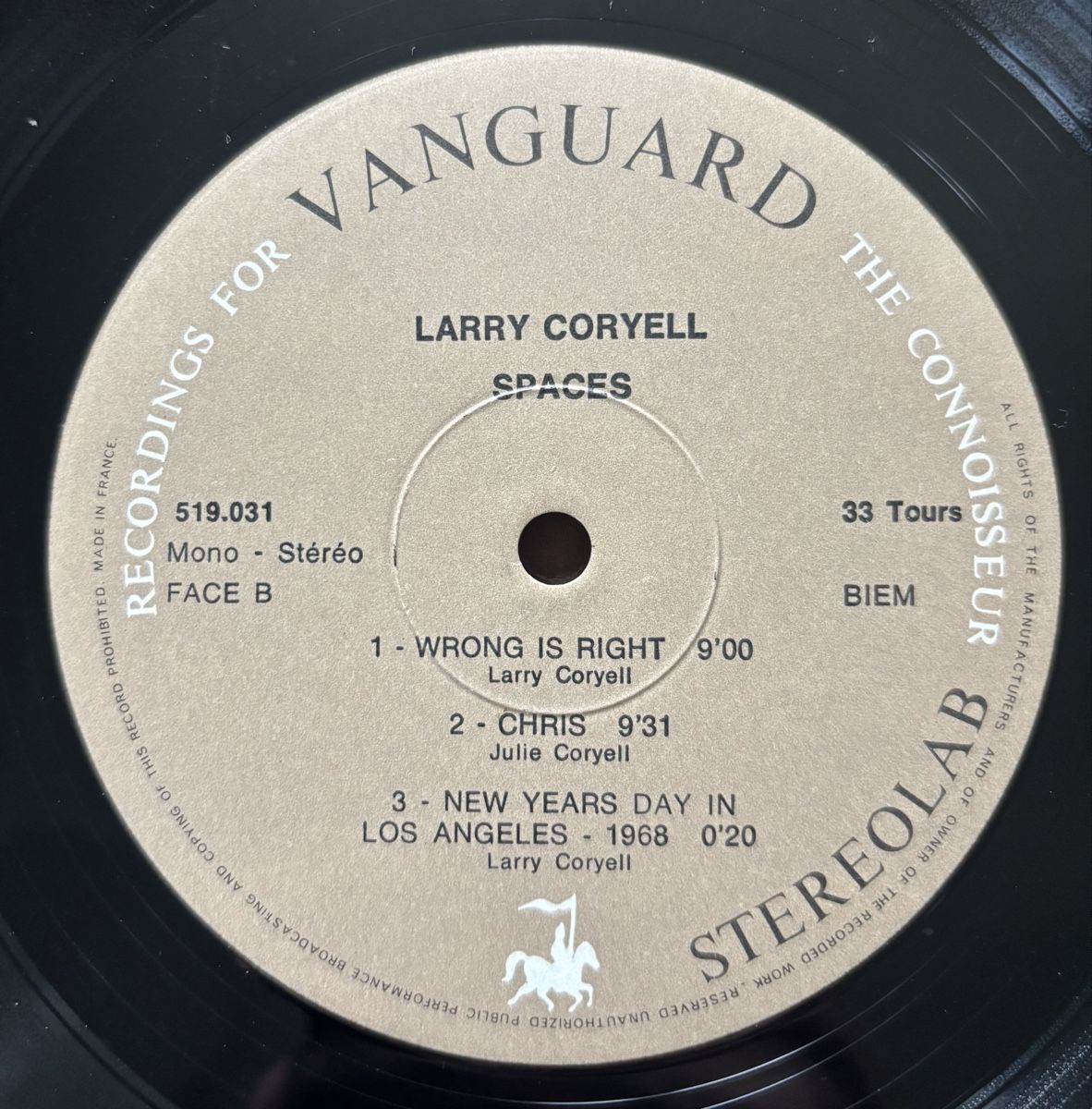 Schallplatten: Larry Coryell - Spaces LP EX/EX – Gebraucht aus Neuchâtel von Deivid2 2