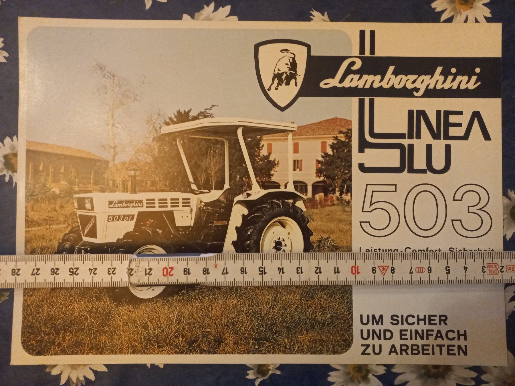 Lamborghini Documenti: Original Oldtimer Traktor Prospekt Lamborghini 503 Deutsch – Nuovo (secondo la descrizione) da Dulliken venduto da classiclerchdulliken
