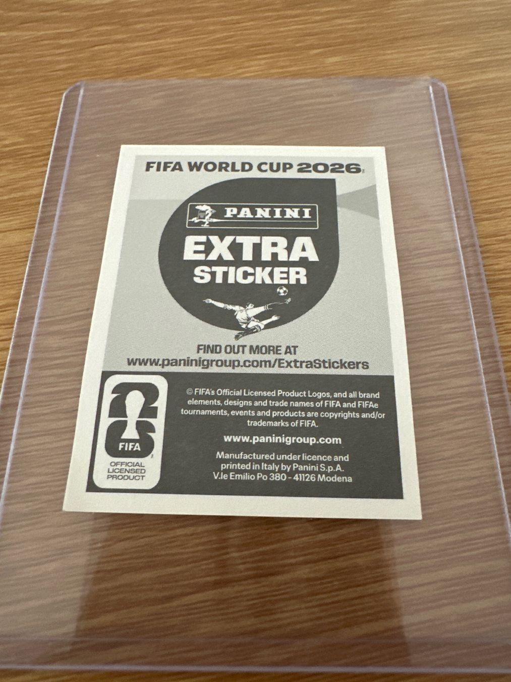 Panini Carte collezionabili: Extra Sticker Lila WM 26: Jeremy Doku – Nuovo e nell'imballaggio originale da Winterthur venduto da sah_gn89 1