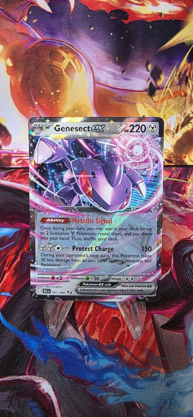 Pokémon Carte collezionabili: Genesect ex 067/086 Black Bolt BLK – Nuovo (secondo la descrizione) da Frutigen venduto da Sinnohan_Zorua