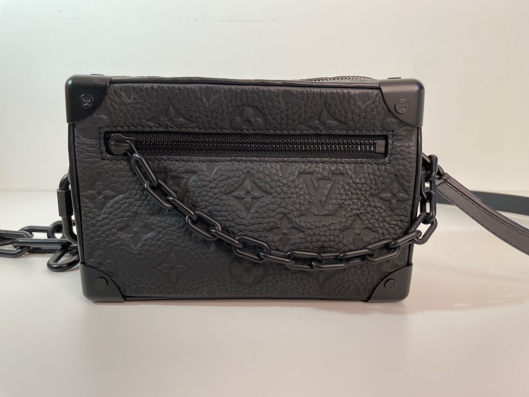 Louis Vuitton Borse: Louis Vuitton Mini Soft Trunk M55702 Virgil Abloh Fullset – Nuovo (secondo la descrizione) da Zürich venduto da cfhard