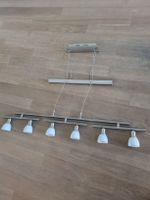 Deckenlampe mit 7 Spots, neuwertig