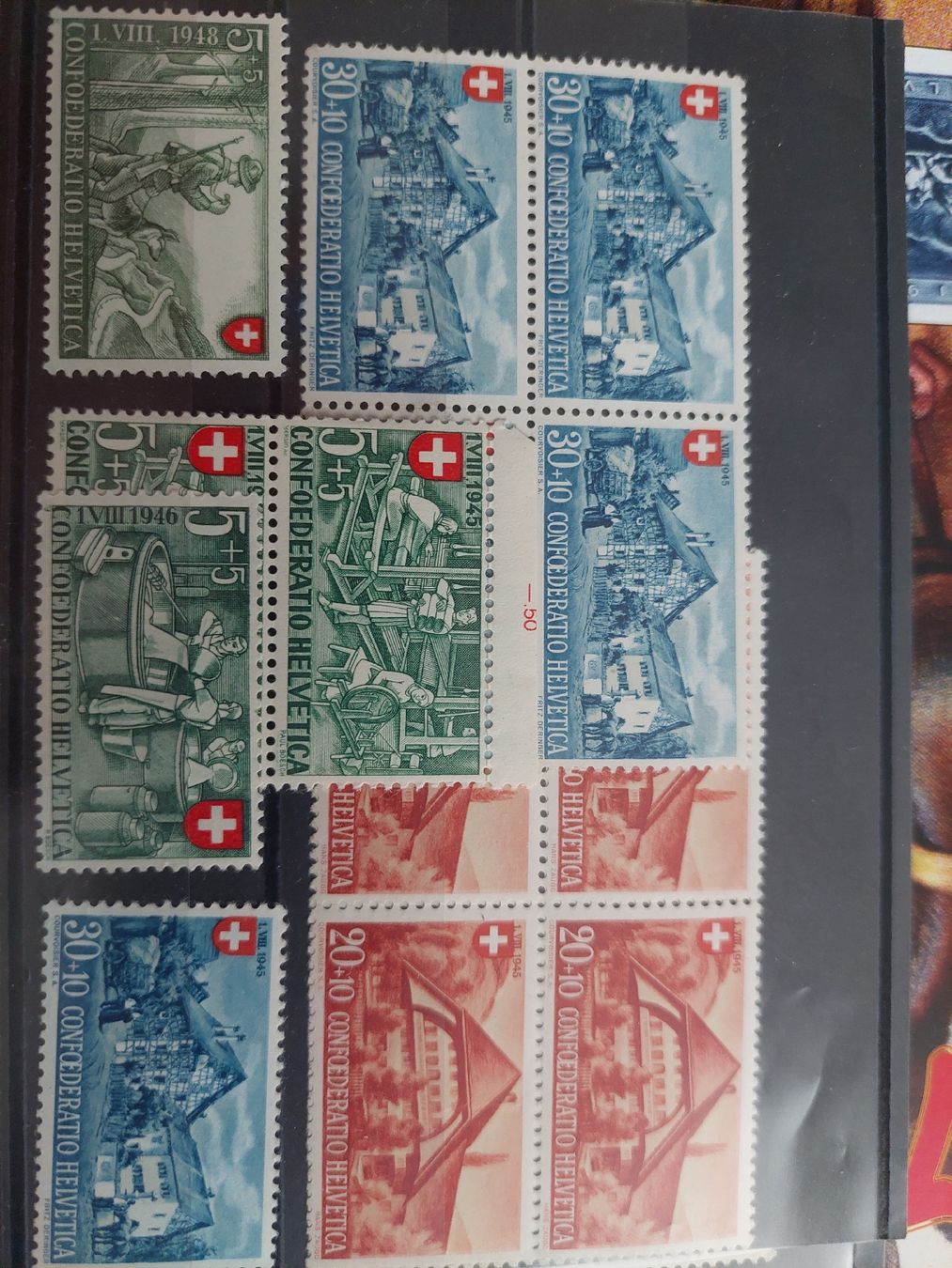 Tutti i francobolli: Timbres suisses neufs  – Nuovo (secondo la descrizione) da Le Locle venduto da wchs 5
