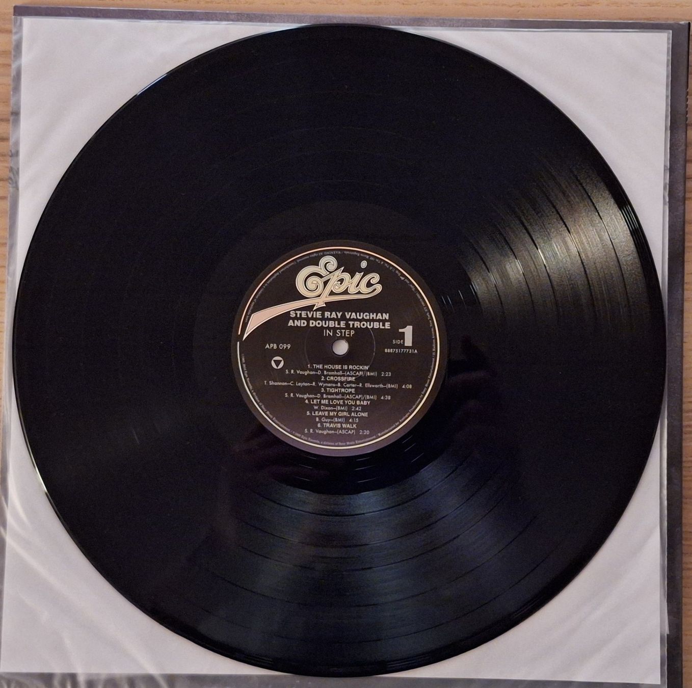 Dischi in vinile: Stevie Ray Vaughan - In Step - Audiophile LP – Usato da Mühlethurnen venduto da Landhockeyelvis 4