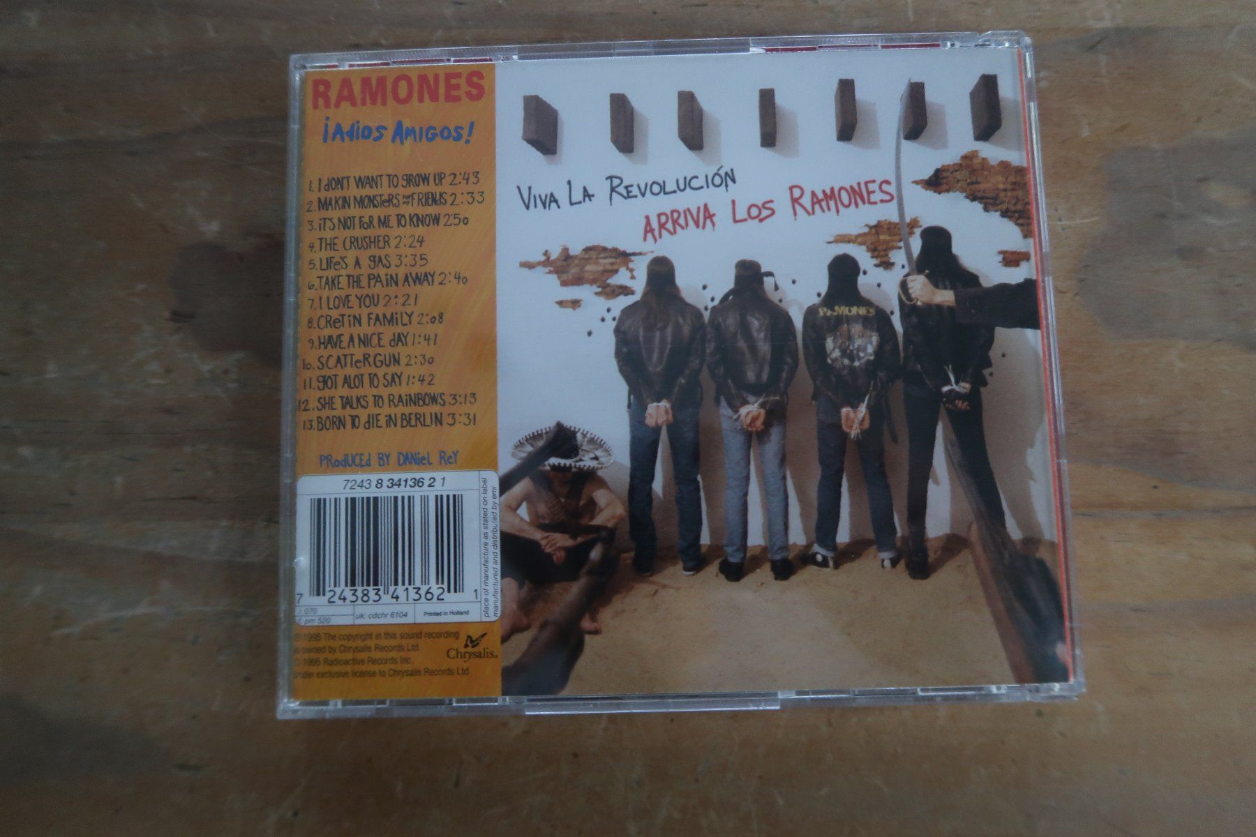 CD: RAMONES - I ADIOS AMIGOS! - CD – Usato da Basel venduto da Patiscat 1