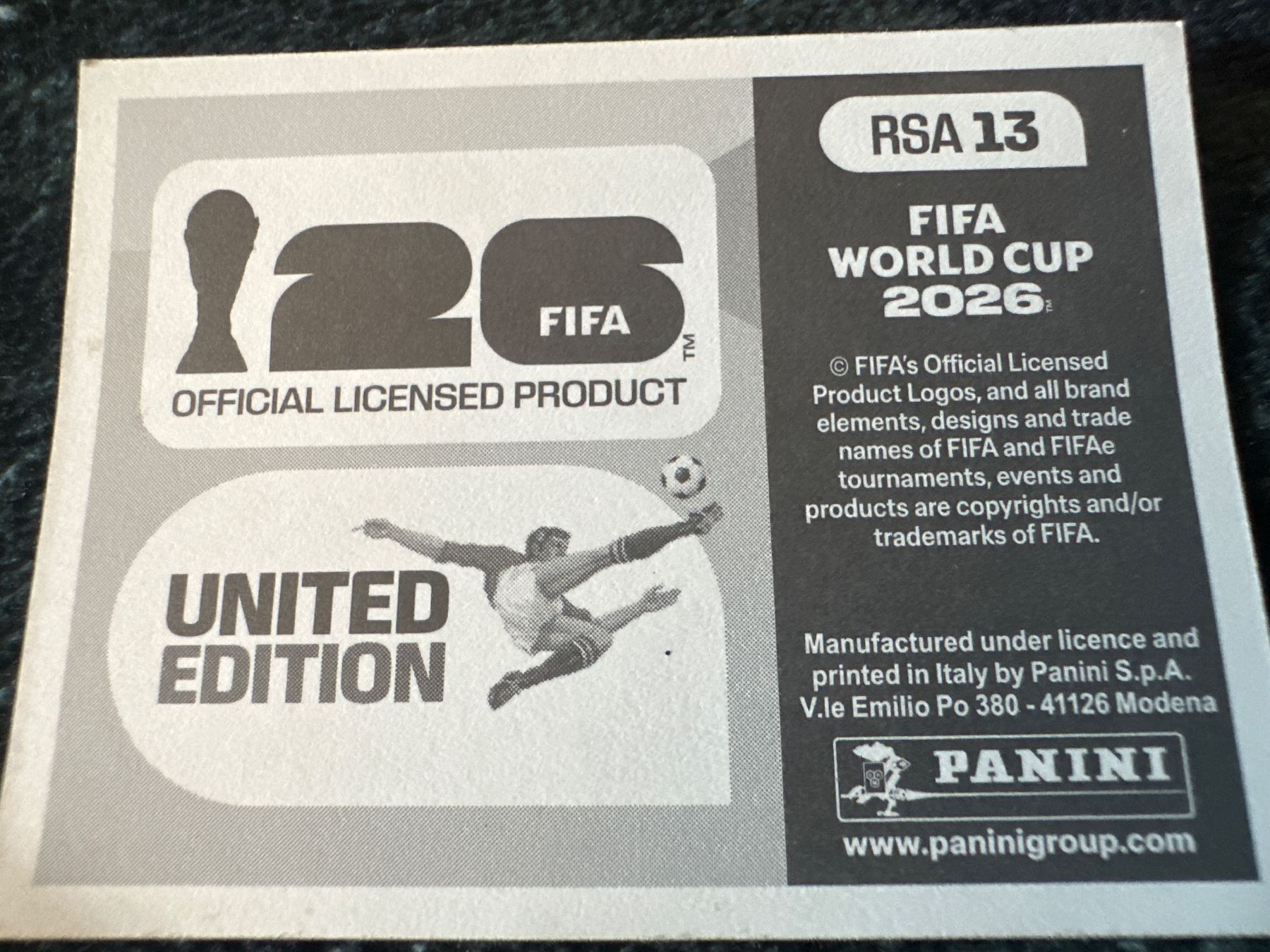 Panini Cartes à collectionner: Rsa 13 – D'occasion à Sion par loi_9vyj 1