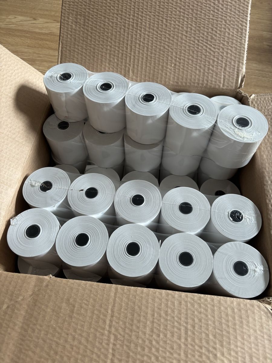Kassen: Kassenrollen – Neu und originalverpackt aus Belp von YPLQS 1