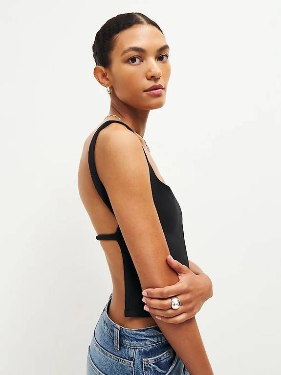 Top: Emely Knit Top - Reformation – Usato da Zürich venduto da mar_adentro