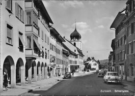 Zurzach AG // 1957 Schwertgasse Oldtimer alte Autos