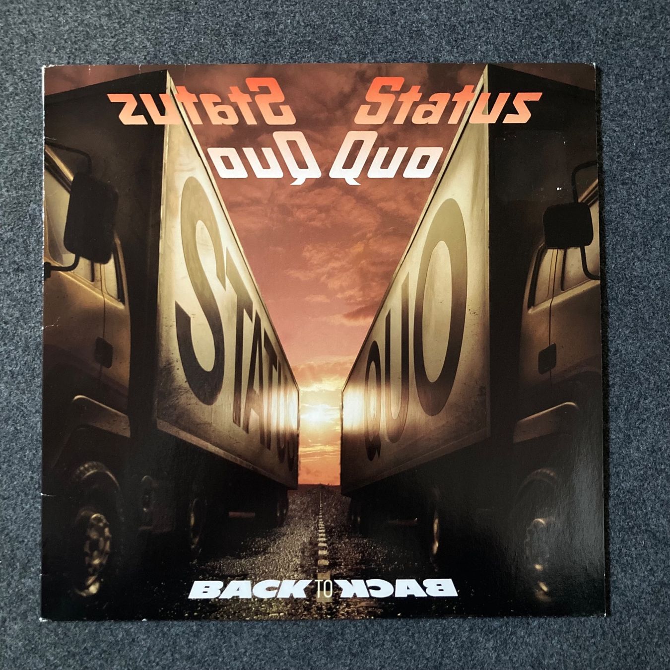 Vinyles: LP - Status Quo - Back to Back – D'occasion à dachsen par oheio