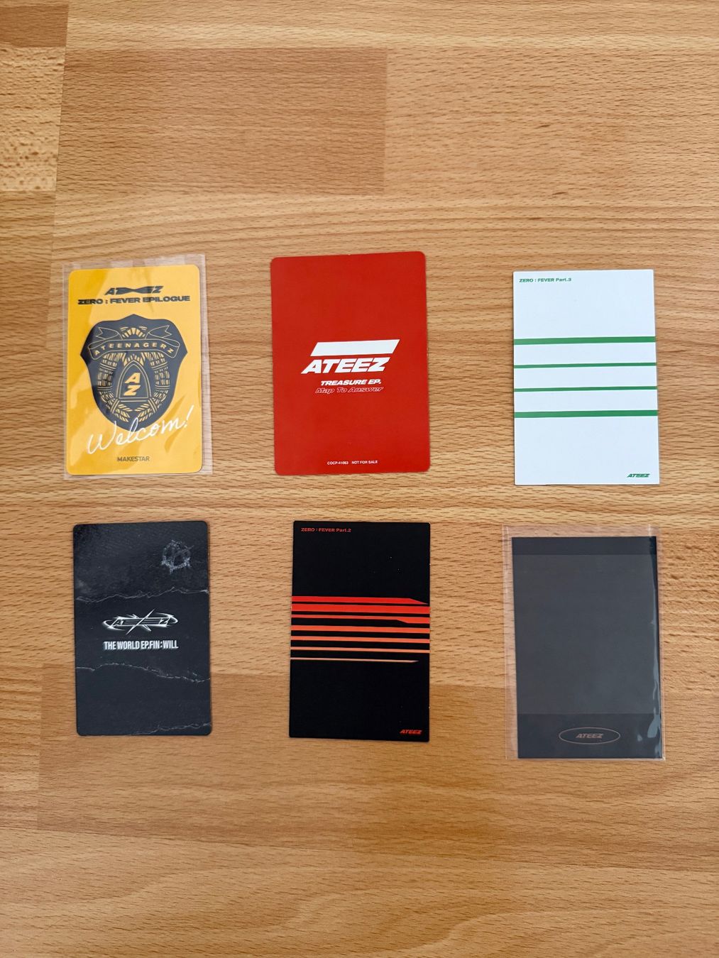Carte collezionabili: Ateez Yunho PCs official – Nuovo (secondo la descrizione) da Treycovagnes venduto da crapusagi99 1