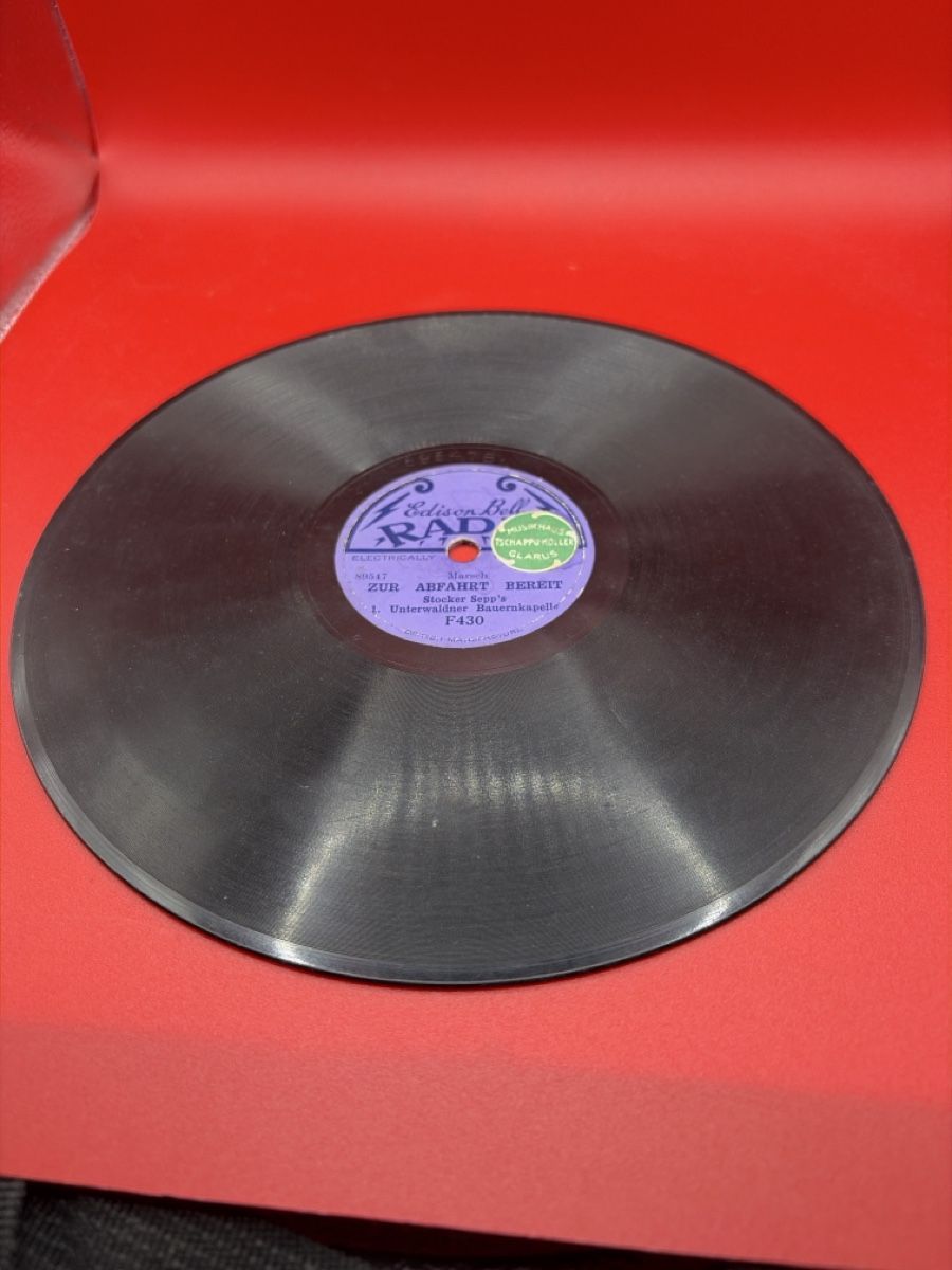 Dischi in vinile: 5 Schellackplatten 8 Zoll - Mussinan Marsch etc. – Usato da Root venduto da 156500 2
