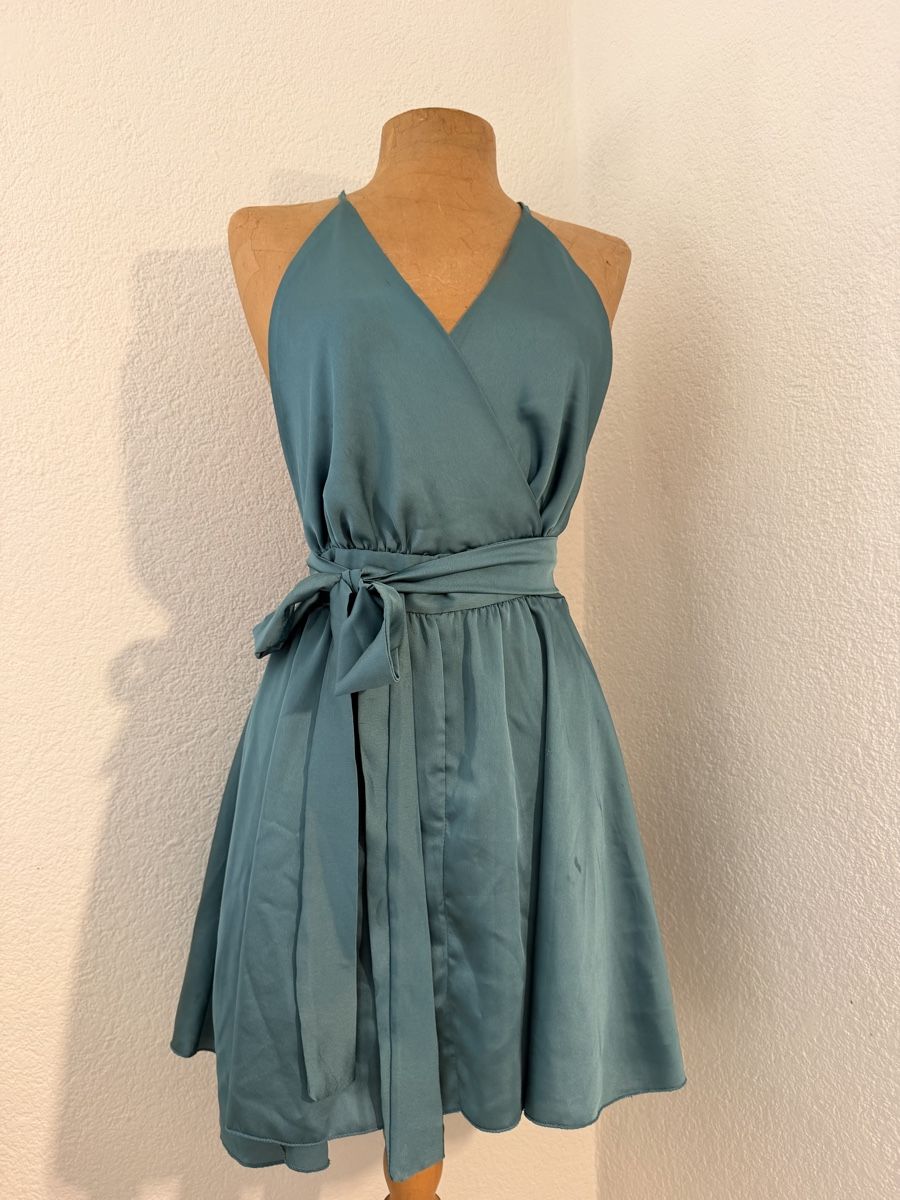 Vestiti: Robe d'été turquoise - Taille S - Dos nu - Parfaite! – Usato da chamoson venduto da agr_y2m5