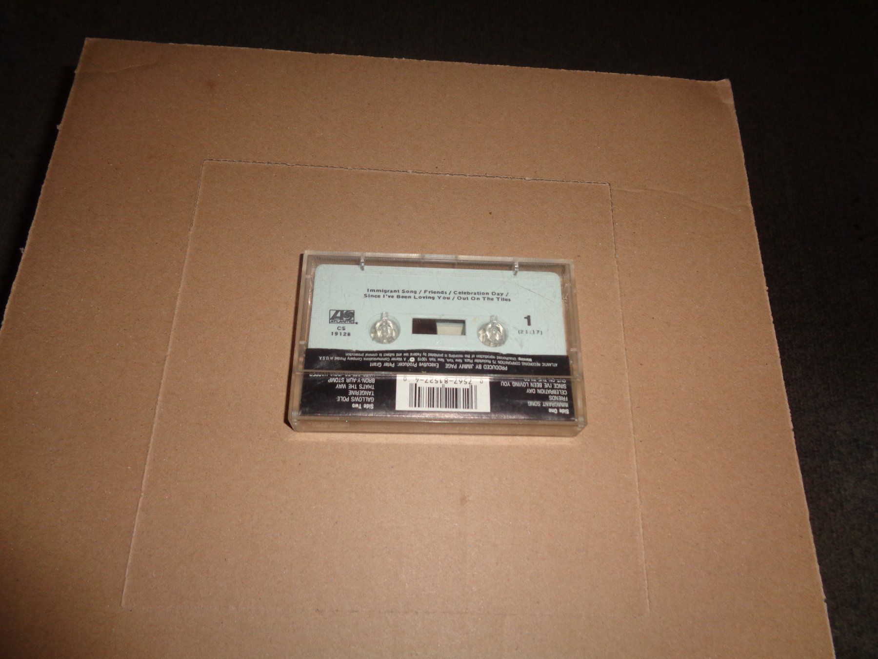 Musicassette: Led Zeppelin III Kassette 1977  rar – Usato da trimbach venduto da Stonehenge1955 1