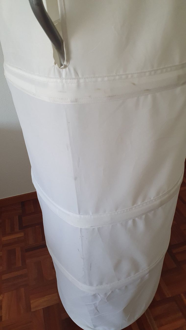 Ikea Guardaroba: Portant mobile en tissu blanc – Usato da Vevey venduto da Bobonitro1 3