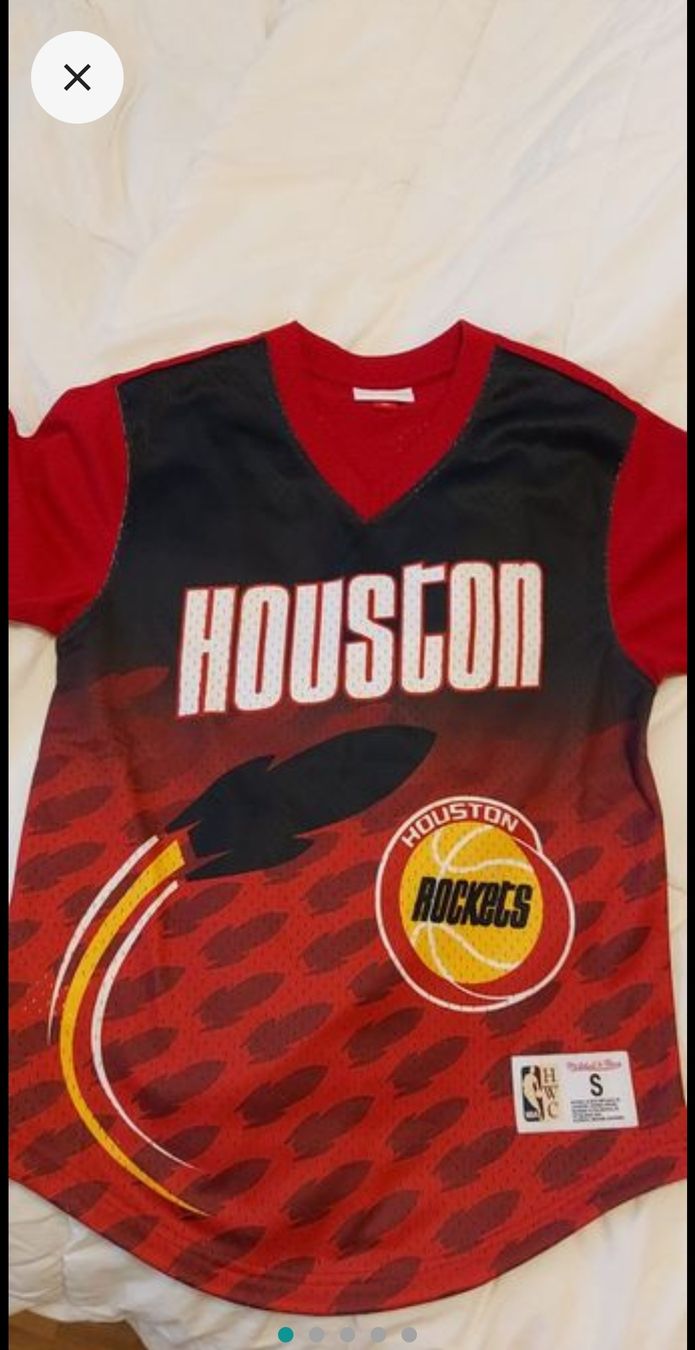Mitchell & Ness Leibchen & Hosen: Maillot Mitchell & Ness Houston Rockets NBA Taille S – Neu (gemäss Beschreibung) aus Estavayer-Le-Lac von zazadavidson