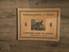 Buch Schweizer Geschichte in Bildern A. Franke Bern