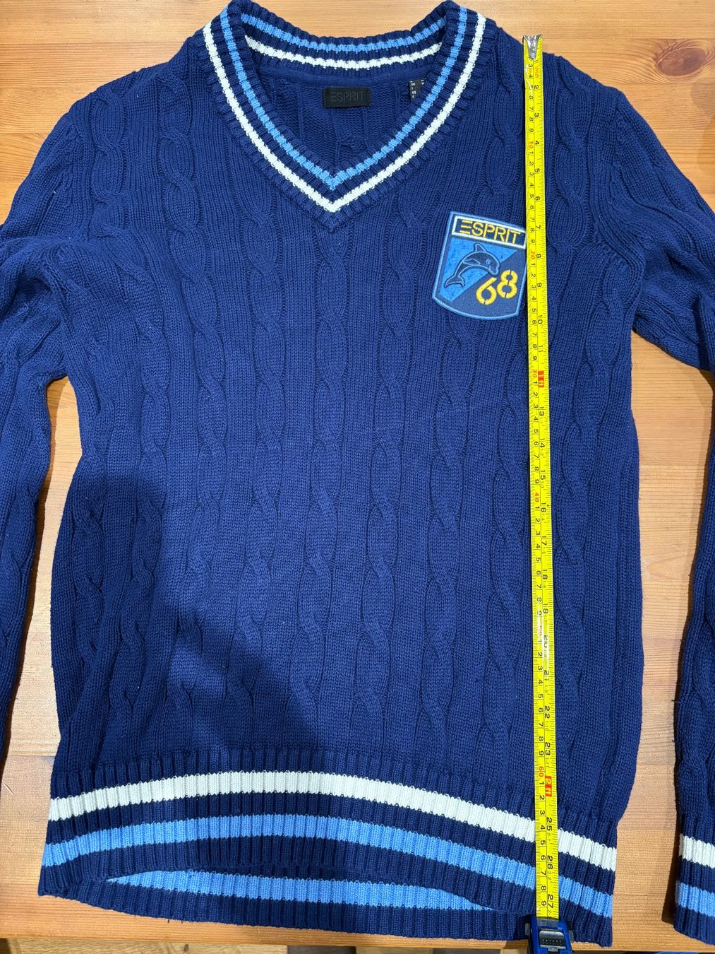 Esprit Pullover & Sweatshirts: Strickpullover, Cricketpullover Marke Esprit in Blau M/L – Gebraucht aus Bern von Trittbrettdriver 6