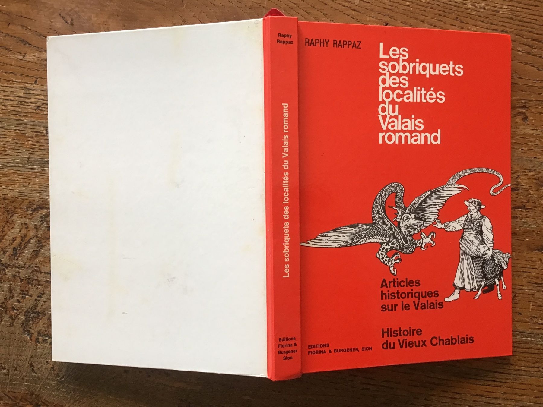 Libri: Sobriquets des localités Valais Romand – Usato da Fully venduto da Ruby97