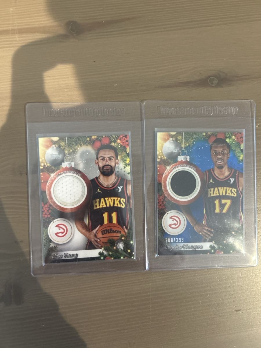 Topps Carte collezionabili: 2x Topps Patch Karten Hawks Duo – Nuovo (secondo la descrizione) da Kleinwangen venduto da Matteo_079