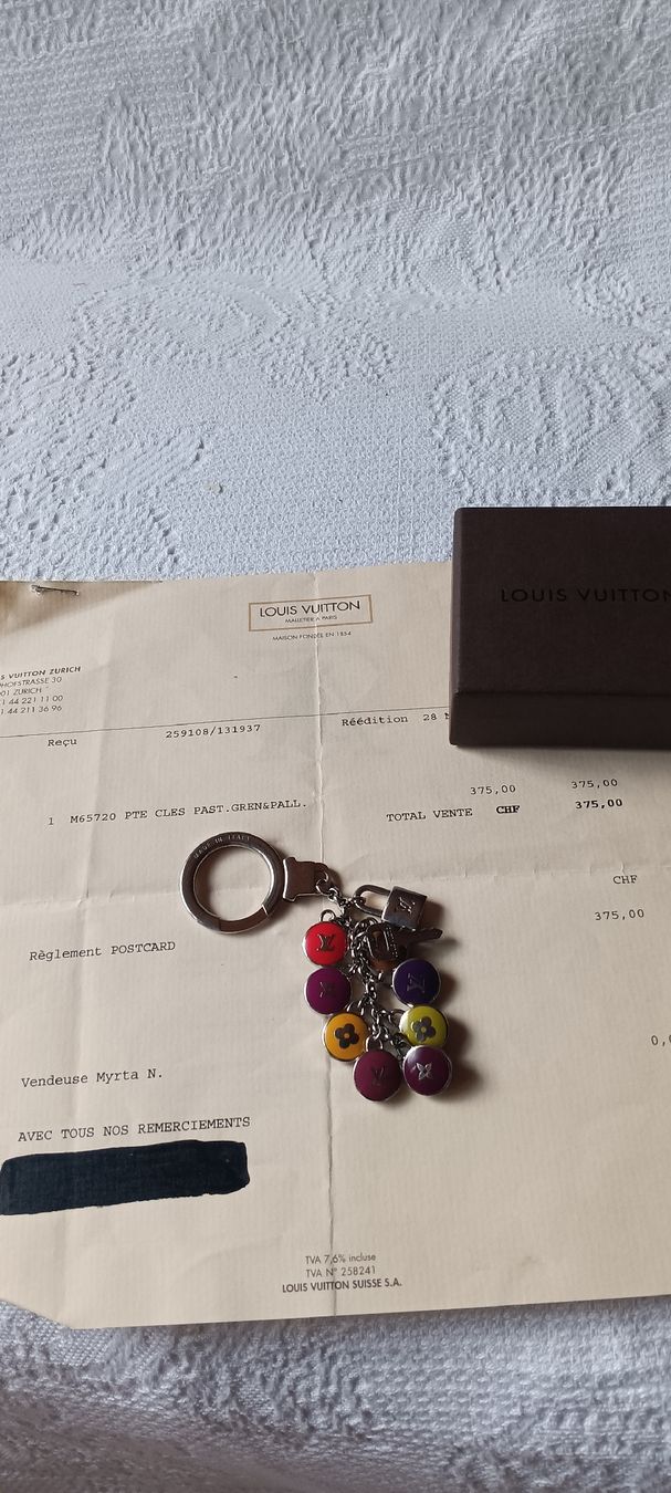 Louis Vuitton Ciondoli: Luis Vuitton Taschenanhänger Neu! Np.375.- – Nuovo (secondo la descrizione) da Maienfeld venduto da Andyr44 2