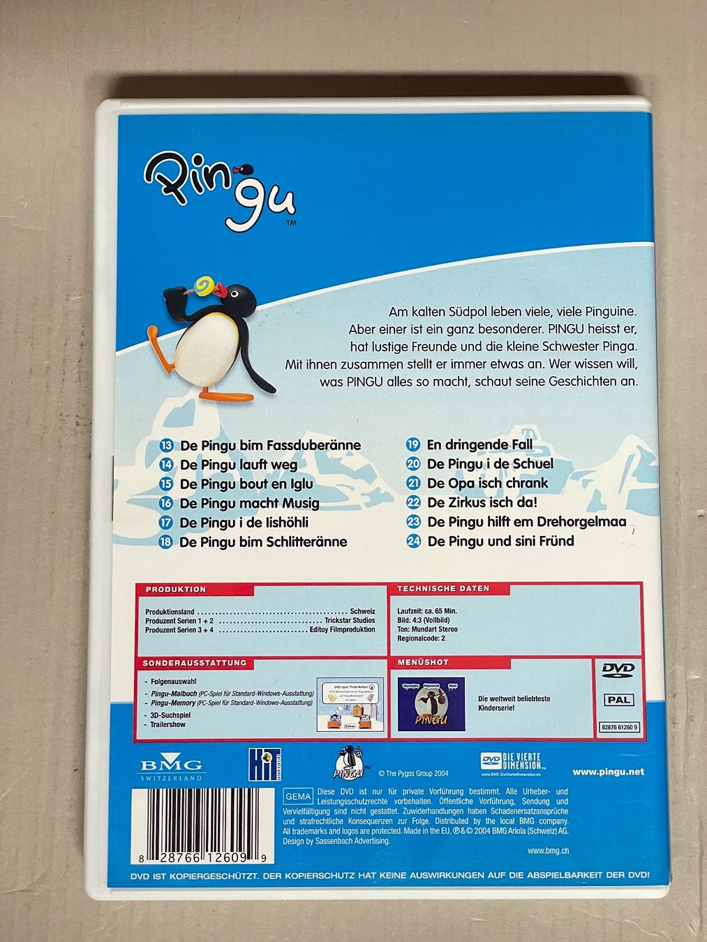Tutti i DVDs: Pingu - S bescht - Top Zustand – Usato da Muri b. Bern venduto da AdidasCollector 1