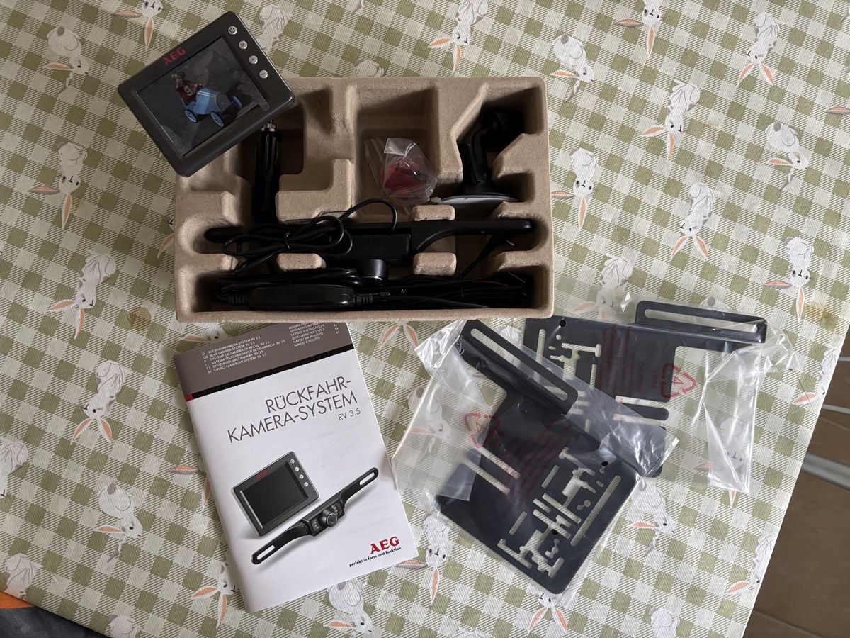 Accessori per altri veicoli: AEG Rückfahrkamera-System RV 3.5 – Nuovo (secondo la descrizione) da Jona venduto da WaJaggi 1