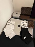 Short socks (4 pairs) 2x white 2x black 25-27 cm (38-42 EU)