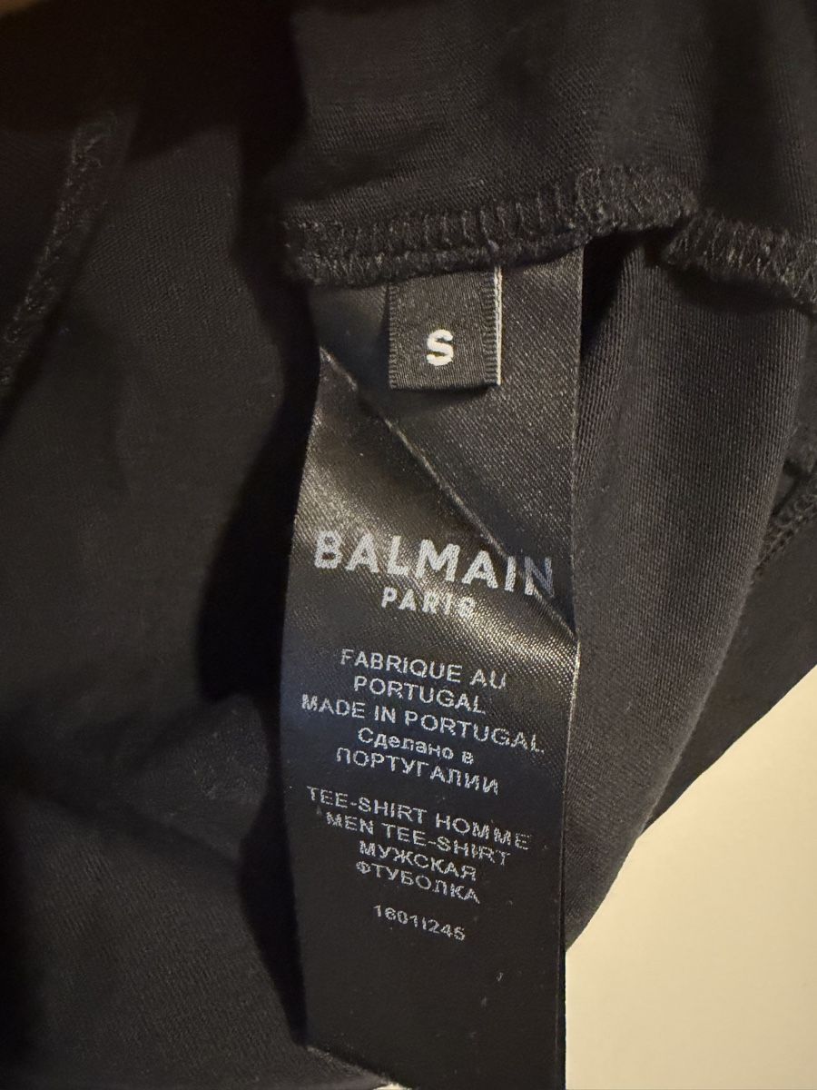 Balmain T-Shirts: Balmain T-Shirt Nero Taglia S – Gebraucht aus Lugano von can_xdd8 2