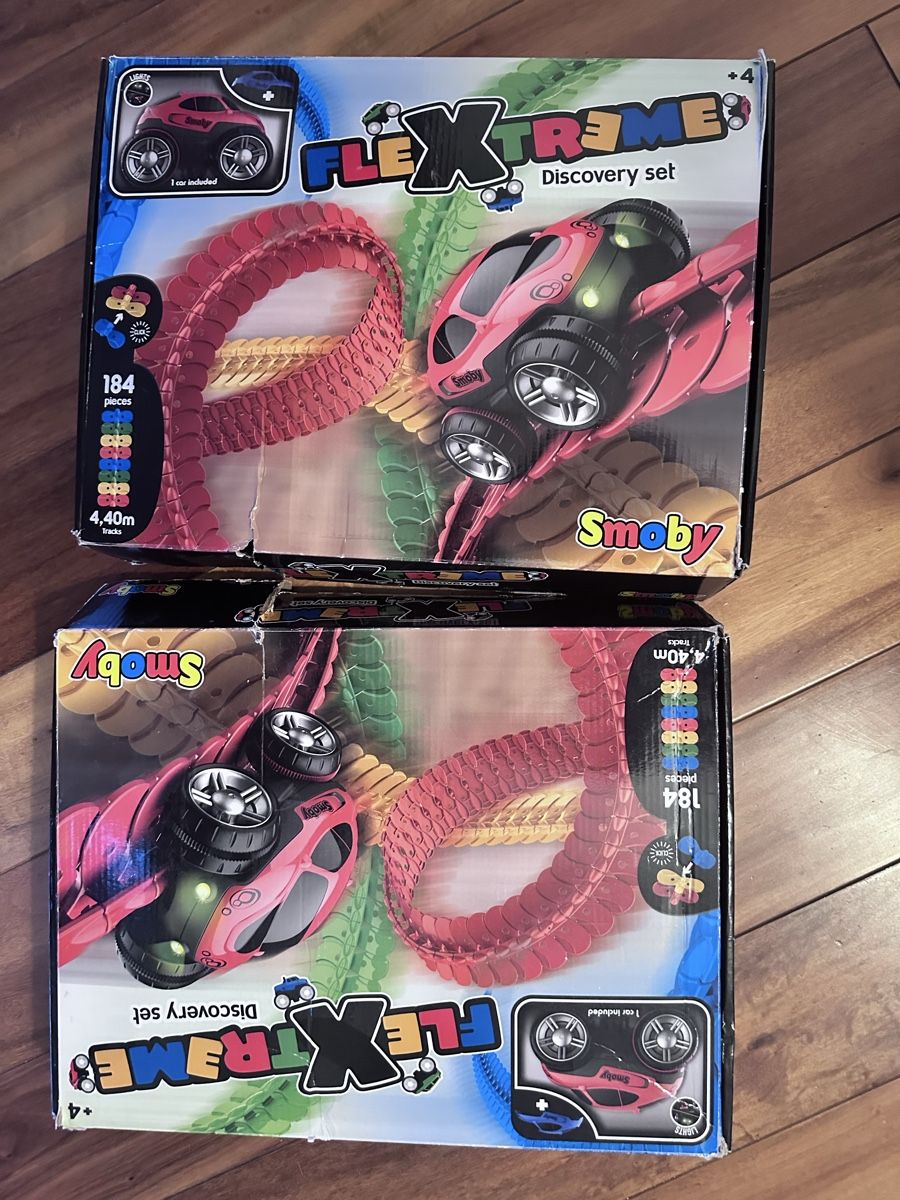 Smoby Piste: Smoby FleXtreme Bahn 2Set: Entdecke den Spass, komplett! – Usato da Lanzenhäusern venduto da holzchirurg