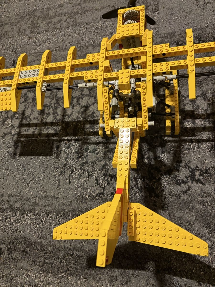 Lego Baukästen: Lego technic Prop Plane 8855 de 1988 – Gebraucht aus Essertines-Sur-Rolle von jev_xw2g 1