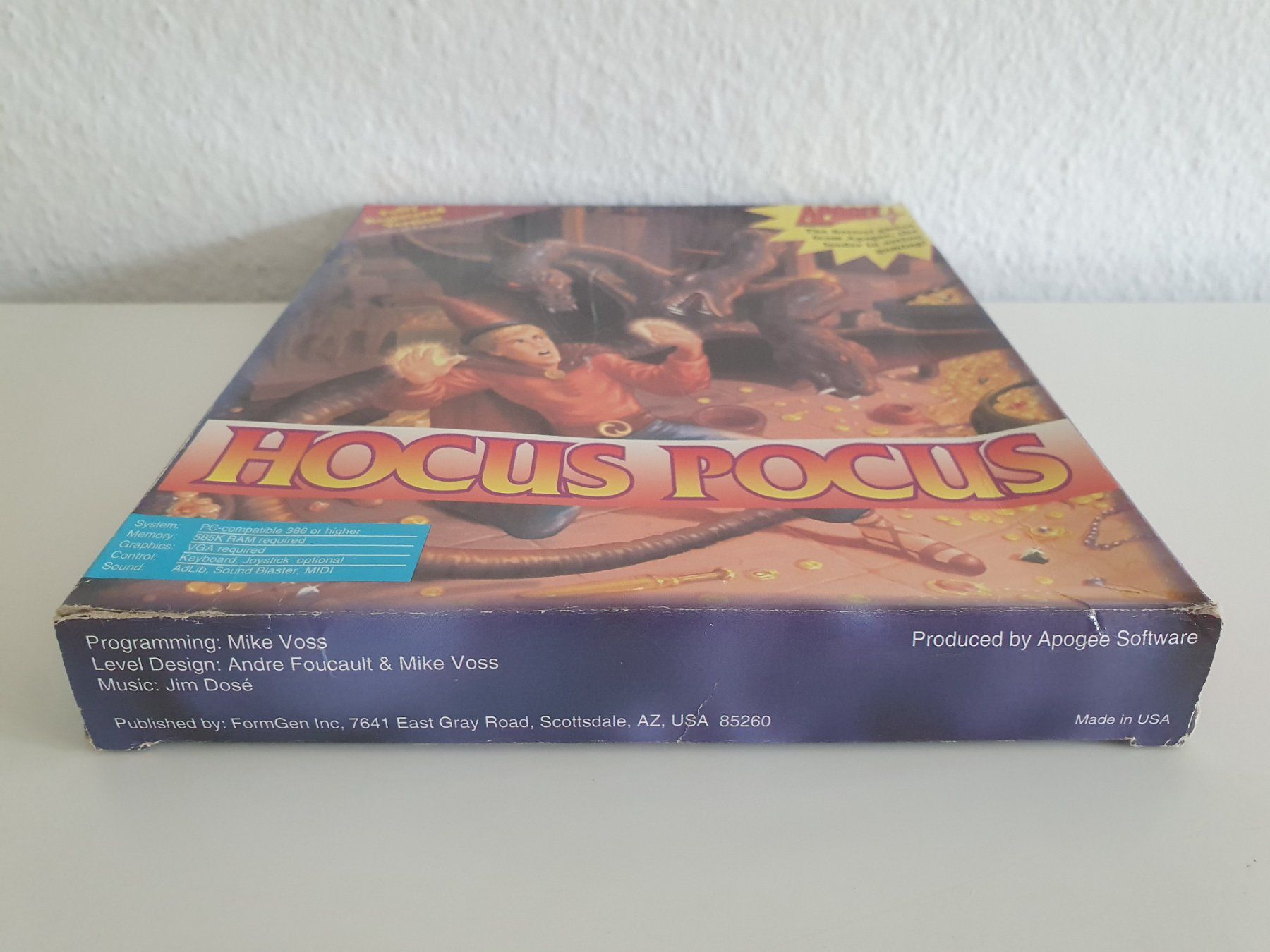 Giochi: PC Game (Apogee Software) Hocus Pocus (1994) Big Box – Usato da Greifensee venduto da perfectioN88 2