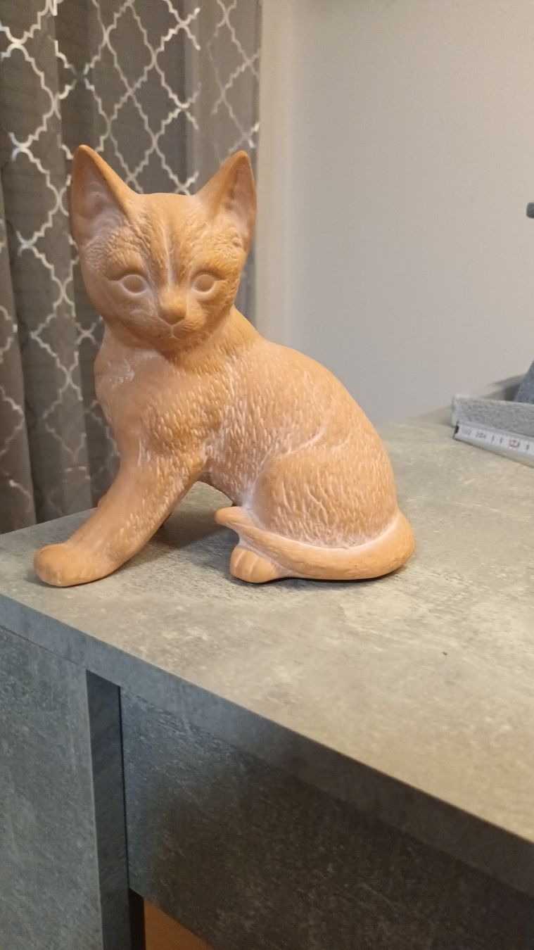 Figuren: Katze 17cm – Gebraucht aus chur von erika025
