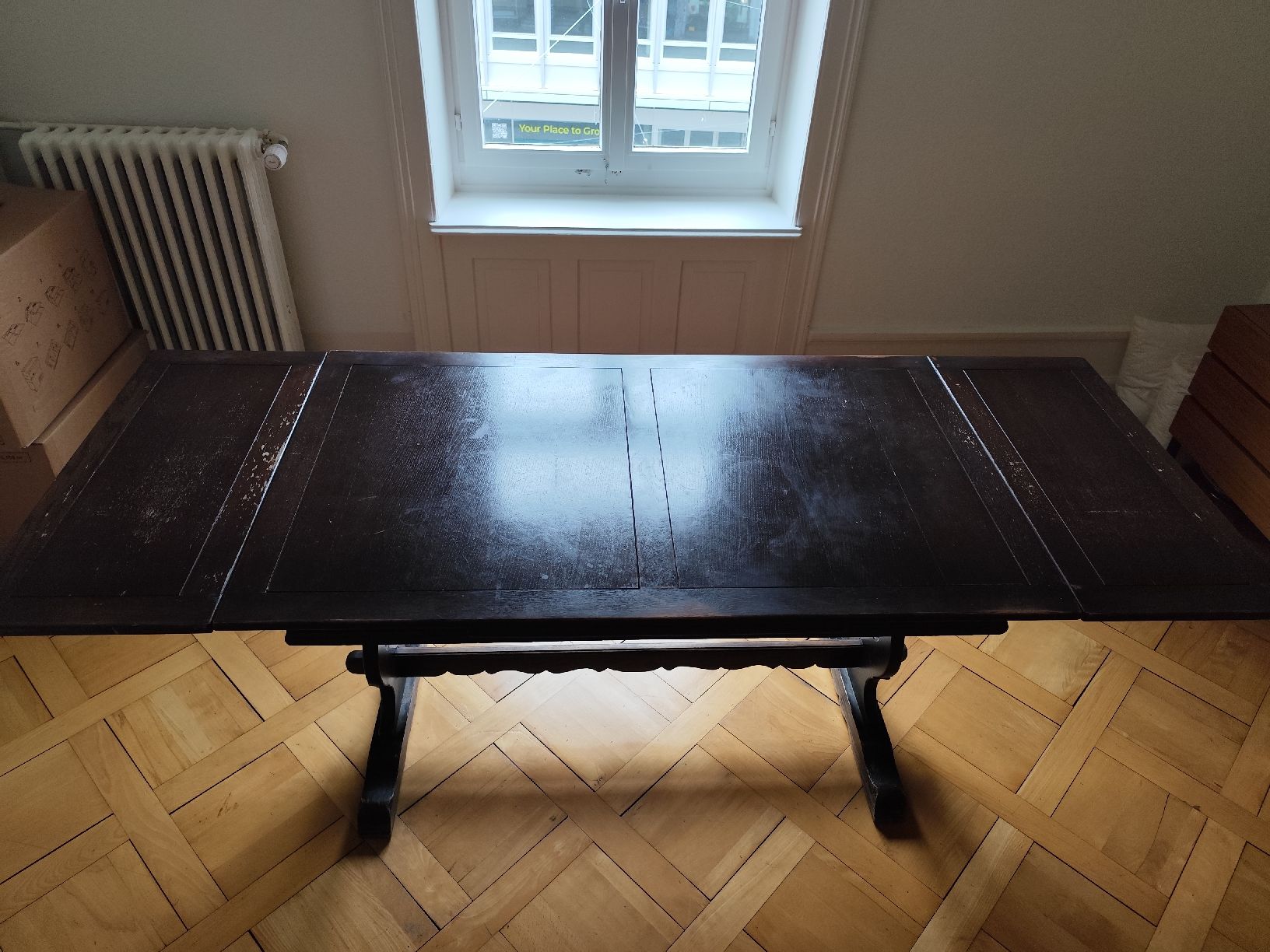 Tavoli: Wunderschöner alter (erweiterbarer) Tisch – Usato da Zürich venduto da oli_62vl 4