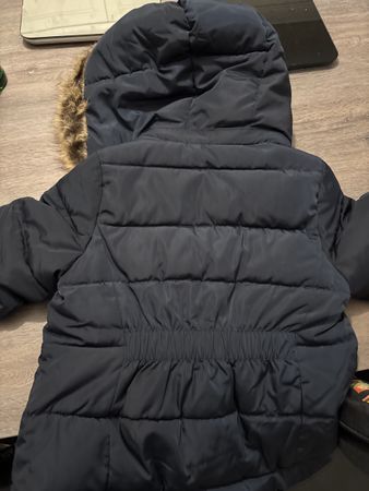 Zara Girls Winterjacke, Gr. 110, Dunkelblau, Top Zustand!