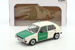 VW Golf I Phase I 1974-1978 Polizei Deutschland weiss / grün
