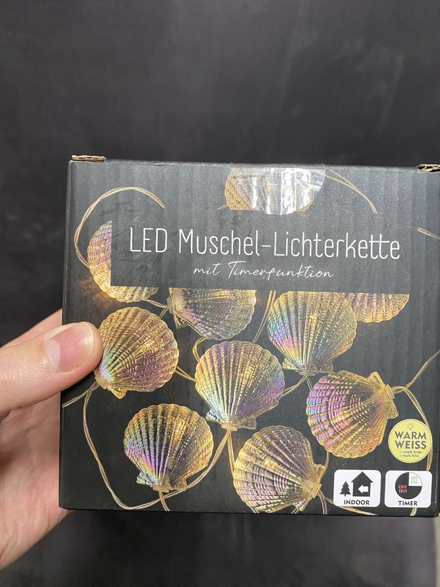 Ghirlande e barre luminose: LED-Lichterkette Muscheln – Nuovo (secondo la descrizione) da Wetzikon ZH venduto da rit_ramtr 1