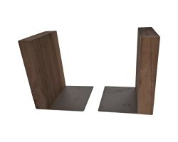 Buchstützen 2er Set aus Massivholz